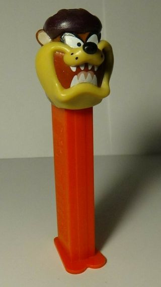 Taz Bicycle Helmet Red Pez Dispenser Made In Hungary Classic Vintage Looney Tune
