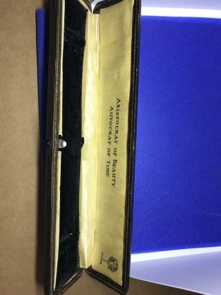 Vintage Antique Bulova Watch Case Box