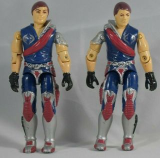 Vintage Gijoe A Real American Hero Crimson Guard Commanders Tomax And Xamot
