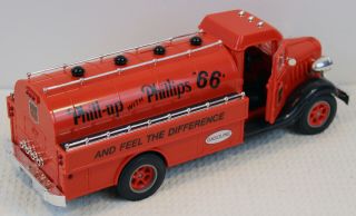Vintage 1937 Tanker Truck Bank Phillips 66 Plastic Model 4