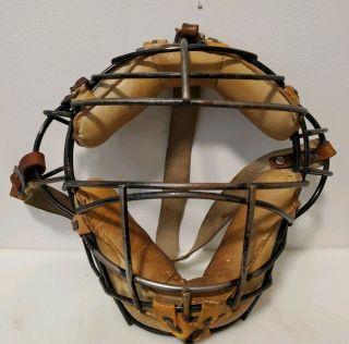 Vintage Antique Baseball Softball Catchers Mask