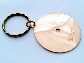 Elvis Presley Love Me Tender Gold Record Keychain Collectible Vintage Key Ring 4