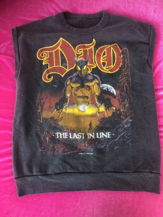 Dio,  Ronnie James Dio,  Last In Line Vintage 1984 Sleevless Shirt Size Small