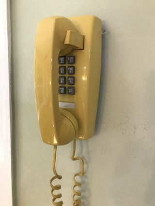 Vintage Western Electric At&t 2554 Touchtone Wall Telephone All