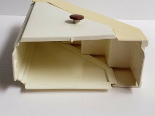 Vintage Little Tikes Blue Roof Dollhouse Replacement Part Stairs w/ Closet Door 3