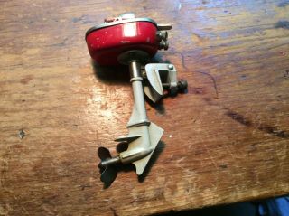 Triumph Electric Model Boat Motor,  Vintage,  Battery Operated Toy Outboard