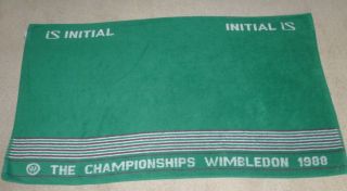 Wimbledon The Championships Vintage Towel 1988