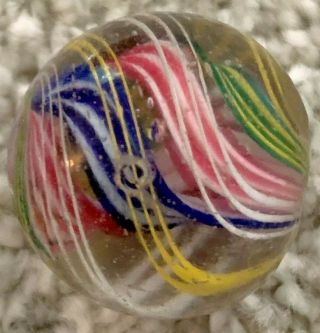 German,  1850 ' s,  Vintage,  Marbles,  Divided Core,  Caged,  Hand - made 6