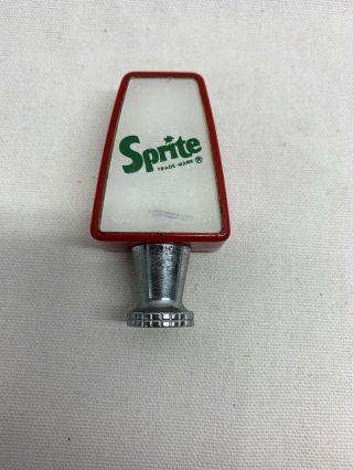 Vintage Sprite Fountain Dispenser Tap Handle Round Like Coke Machine