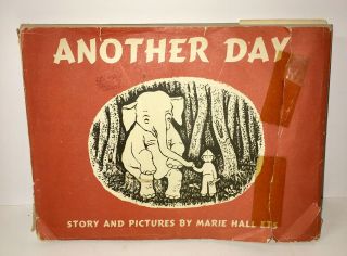 Vintage 1953 Marie Hall Ets Hardcover Books Another Day