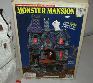 Vintage Wee Crafts Accents Unlimited Halloween Monster Haunted Mansion