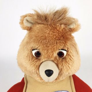 Vintage 1985 Teddy Ruxpin Toy Stuffed Animal Bear Worlds Of Wonder 2