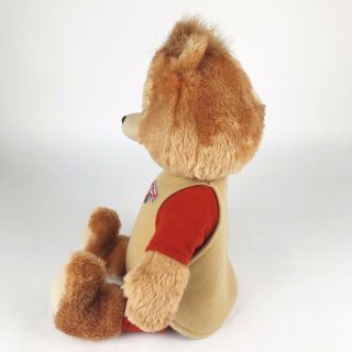 Vintage 1985 Teddy Ruxpin Toy Stuffed Animal Bear Worlds Of Wonder 3
