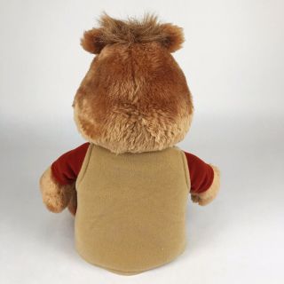 Vintage 1985 Teddy Ruxpin Toy Stuffed Animal Bear Worlds Of Wonder 4