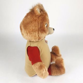 Vintage 1985 Teddy Ruxpin Toy Stuffed Animal Bear Worlds Of Wonder 5