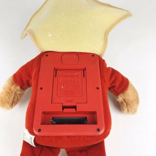 Vintage 1985 Teddy Ruxpin Toy Stuffed Animal Bear Worlds Of Wonder 6