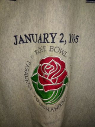 Vintage Penn State 1995 Rose Bowl sweatshirt mens xl 3