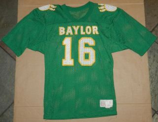 Vintage Baylor Bears Russell Game Worn/used Football Jersey Size S Team Issued