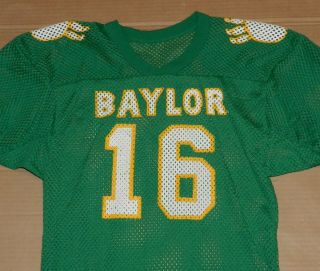 Vintage Baylor Bears Russell Game Worn/Used Football Jersey Size S Team Issued 2
