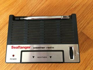 Vintage Searanger Weather Radio Model No 46 - 223,  Sea,  Boat,  Camping