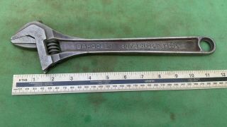 Vintage Bahco 12 " Adjustable Spanner / Wrench.