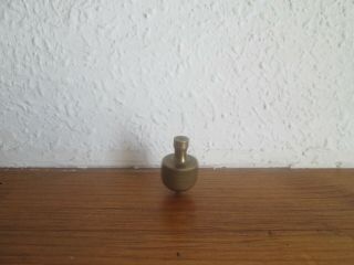Vintage WW1 Brass Soldiers Trench Six Sided Put And Take Gambling Spinner 4