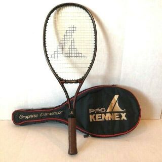 Vintage Pro Kennex Graphite Dominator Tennis Racquet 4 3/8 "