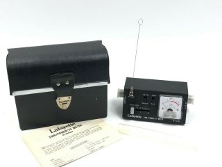 Vintage Lafayette Swr/power/fs Meter 99 - 26452 With Instructions