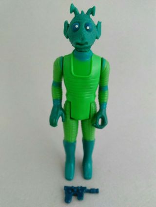 Greedo Vintage Star Wars Figure Kenner 1977 First 21 Complete