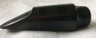 Vintage Hard Rubber Tenor Saxophone Mouthpiece Marked Size 2 Sax Mouth Piece. 4