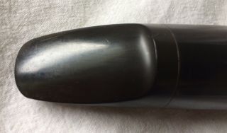 Vintage Hard Rubber Tenor Saxophone Mouthpiece Marked Size 2 Sax Mouth Piece. 5