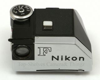 Vintage Nikon F Photomic Ftn Finder,  Chrome,  Good Cosmetic,