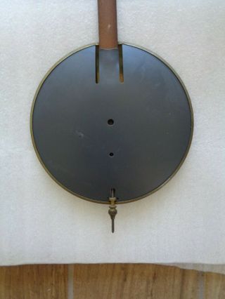 Vintage Brass Grandfather Clock Pendulum 6 3/4 