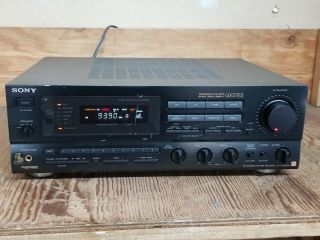 Vintage Sony Str - Gx57es Receiver Spontaneous Twin Drive Made In Japan