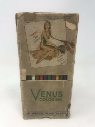 Vintage Venus Colored Pencils Watercolor Pencil Lead
