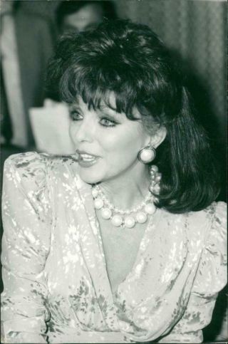 Joan Collins Actress - Unique Vintage Photograph