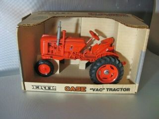 Vintage 1989 Ertl J I Case V Vac Farm Tractor 1/16 Scale Never Played With