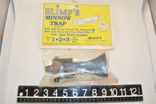 Old Blimps Minnow Trap Dispenser Odd Unit Lure Bait Kentucky Made A