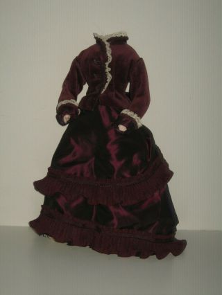 Wonderful Doll Dress & Body For Restoration Or Repairs