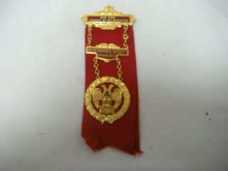 Vintage Masonic 32nd Degree Scottish Rite Service Award Medal