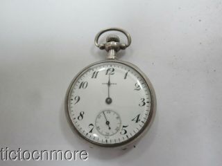 Antique Longines No 2669956 Nurses Lapel Pocket Watch No Sterling Silver