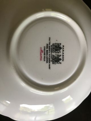 Paragon Mums Bone China Tea Cup & Saucer - Double Warrant - Vintage England 5