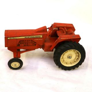 Vintage Ertl Toy Allis - Chalmers One - Ninety Tractor,  And Plows 1:16 Scale 6