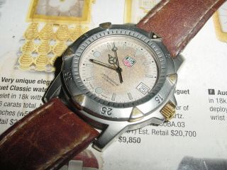 Vintage Tag Heuer Professional Diver.  200m Mens Watch [for Parts]