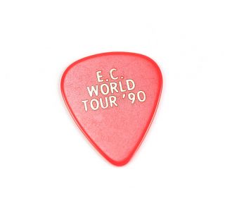Eric Clapton World Tour 1990 Vintage Guitar Pick