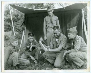 Galax Va Vintage Boy Scouts Scoutmaster Tent Hatchet Patches Vintage Photo