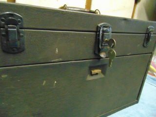 Vintage Kennedy Kits 7 Drawer Machinist Chest Tool Box with 2 Keys 8