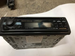 Alpine CDA - 7838 AM/FM CD receiver Car Cd Player Vintage Rare 3