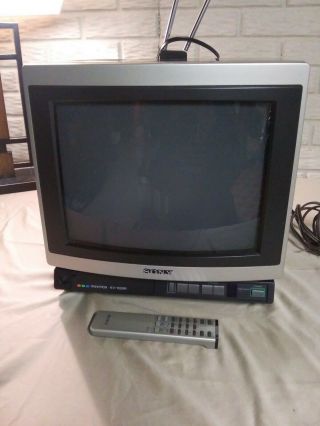Vintage Sony Trinitron Kv - 1325r Tv Combo 13 " With Remote.