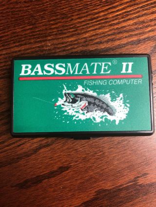 Bassmate 2 Fishing Computer Vintage Nintendo Game And Watch